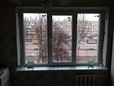 Трехстворчатое окно Steko